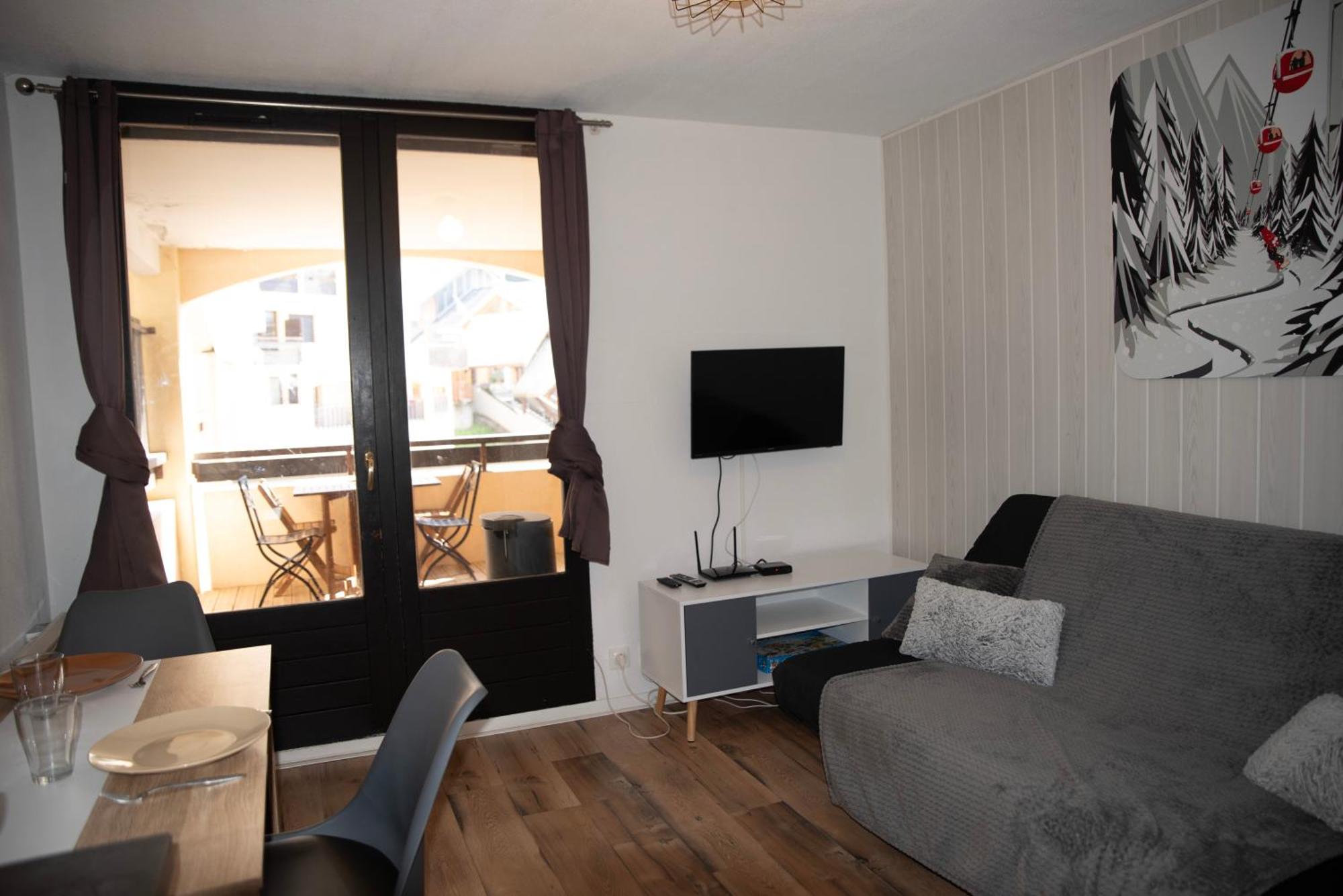 Poutran 2, Studio 4 Personnes Au Pied Des Pistes Avec Grande Terrasse Oz 外观 照片